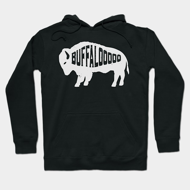 Buffalooooo Bison Hoodie by Brobocop